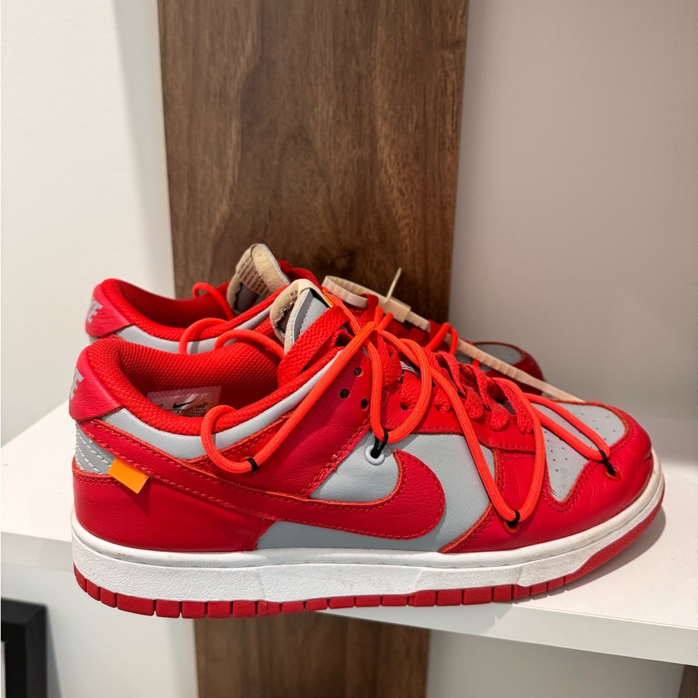 Nike Dunk Low Off-White University Red Men Shoe